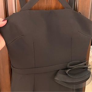 Long black formal dress